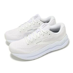 Brooks Ghost 2 Max White Running Sneakers, Unisex Style